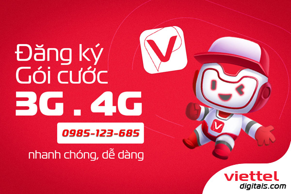 Đăng ký gói cước 4G Viettel Đăng ký gói cước 4G Viettel