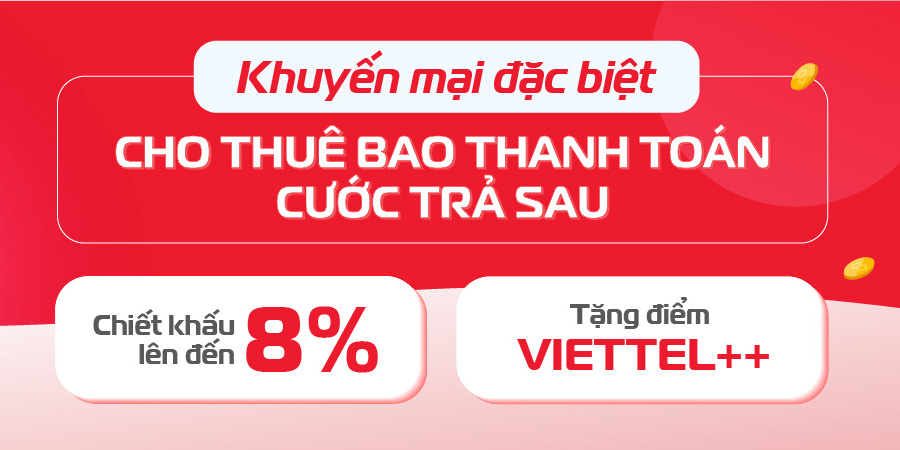 Trả sau Viettel Trả sau Viettel